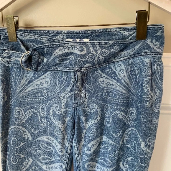 Free People Paisley Journey Flare Jean 28 - Picture 9 of 11